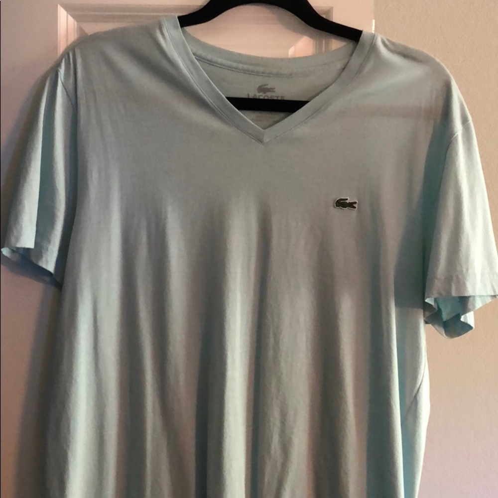 Men’s Light Blue V Neck